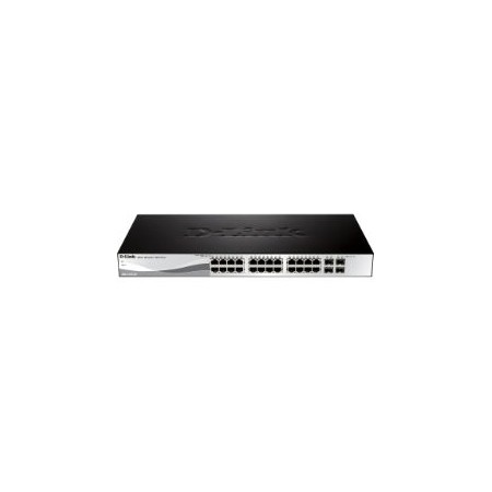 Switch d - link 28 puertos 19 pulgadas l2 giga