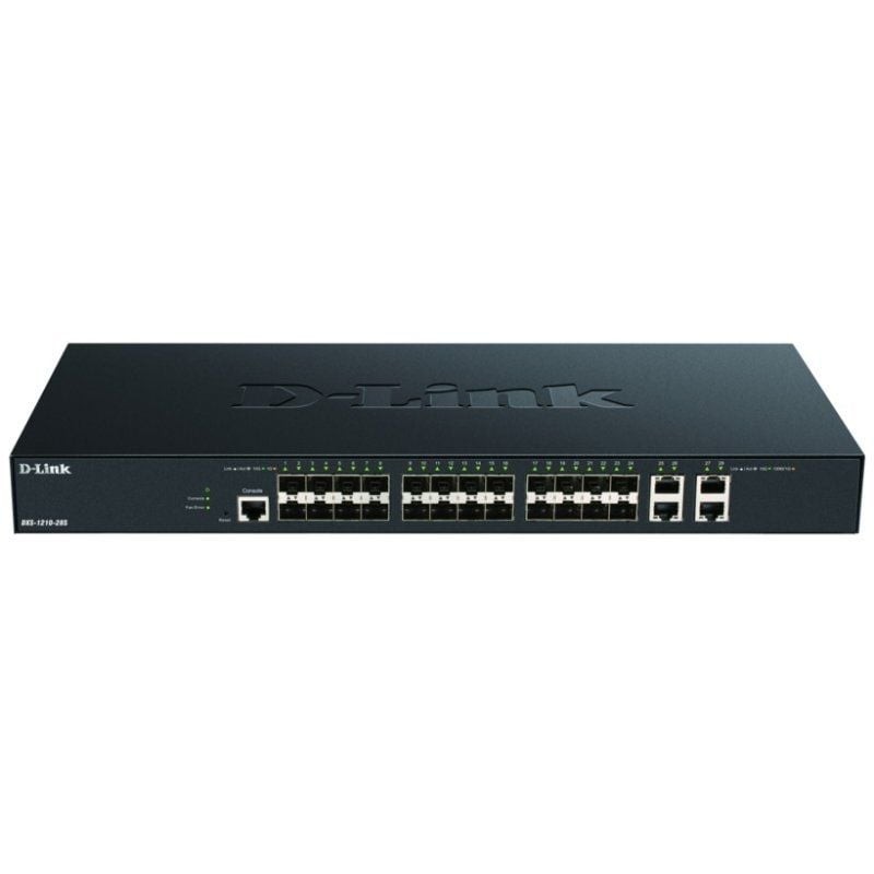 Switch Gestionable D-Link DXS-1210-28S 28 Puertos/ RJ-45 10/100/1000/ SFP
