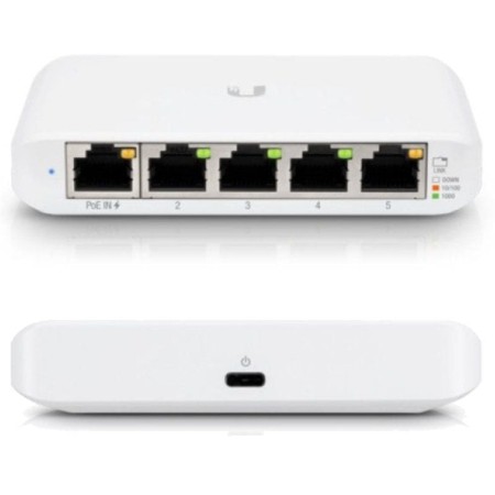 Switch Gestionable Ubiquiti USW-Flex Mini 5 Puertos/ RJ45 10/100/1000 POE