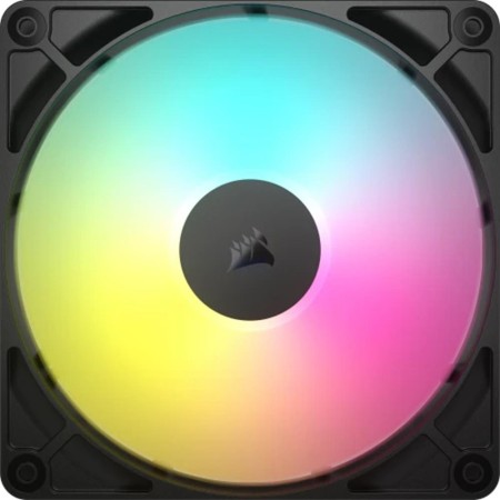 Ventilador caja corsair rs140 gaming argb 140mm negro