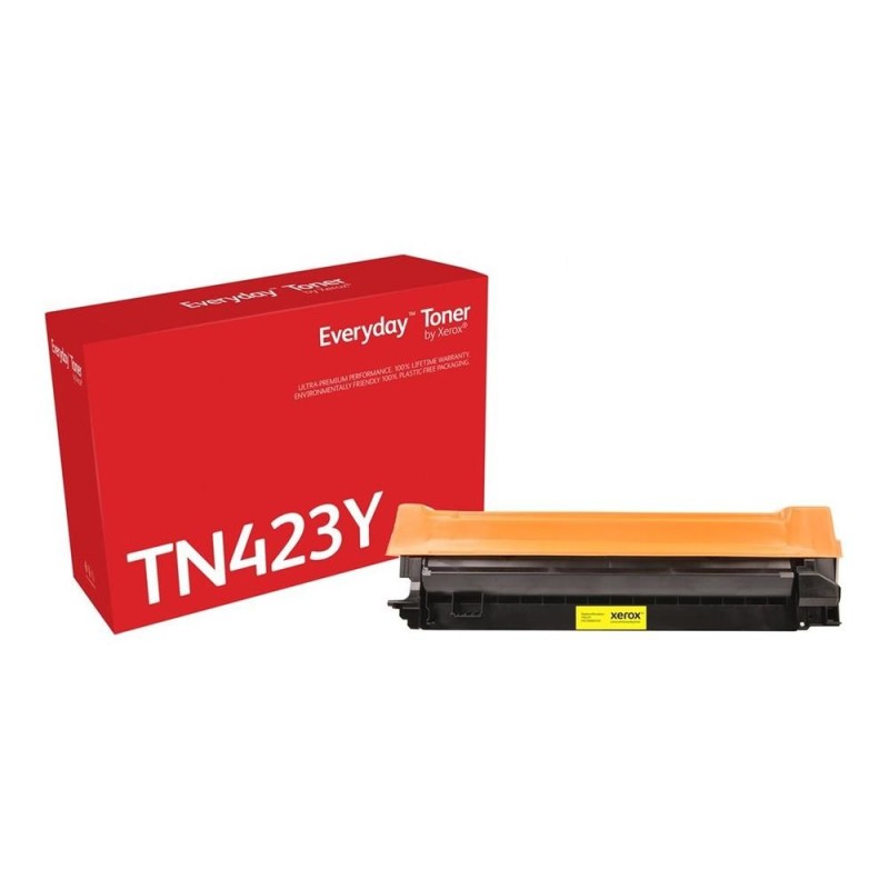 Toner xerox everyday compatible con brother tn - 423y gran capacidad amarillo
