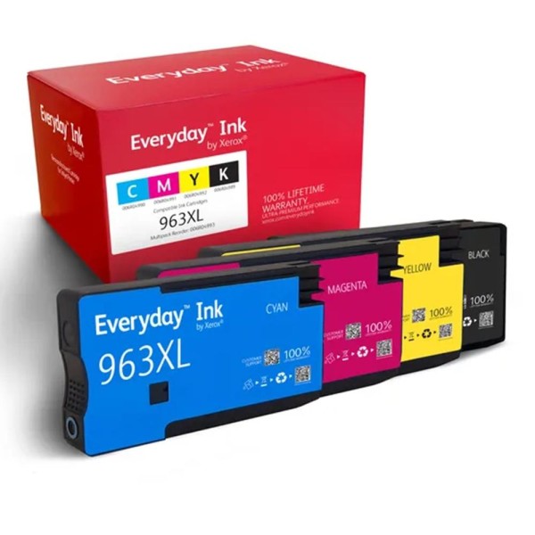 Toner xerox everyday compatible con hp 963xl cmyk