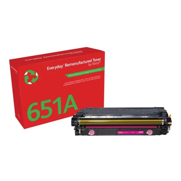 Toner xerox everyday compatible con hp lj m750 (ce343a - ce273a - ce743a) n 651a - 650a - 307a. magenta