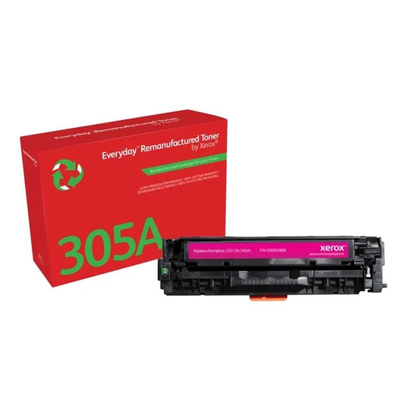 Toner xerox everyday compatible con hp 305a (ce413a) magenta