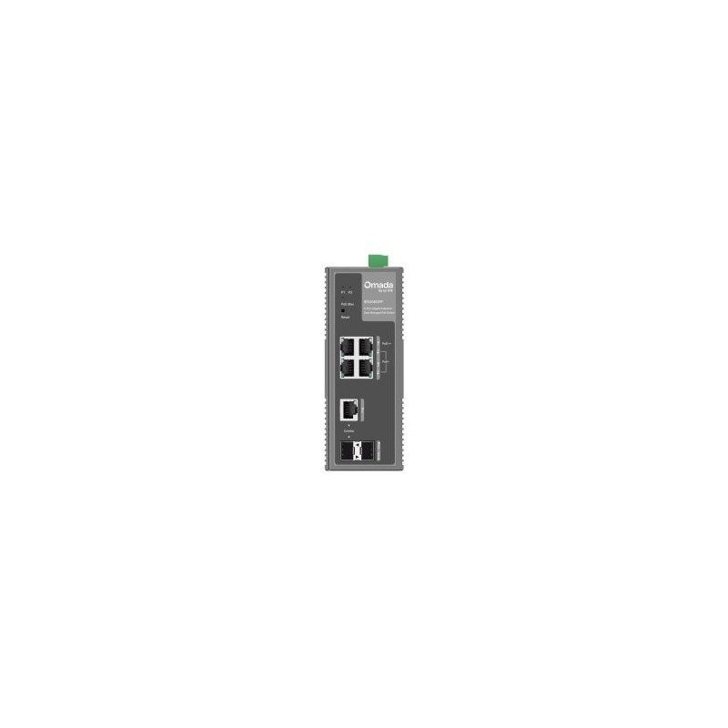 SWITCH GESTIONABLE L2 TP-LINK IES206GPP 4xGb (1xPoE++ 3xPoE+) 1xRJ45/SFP Gb 1xSFP Gb 120W DISEÑO IND