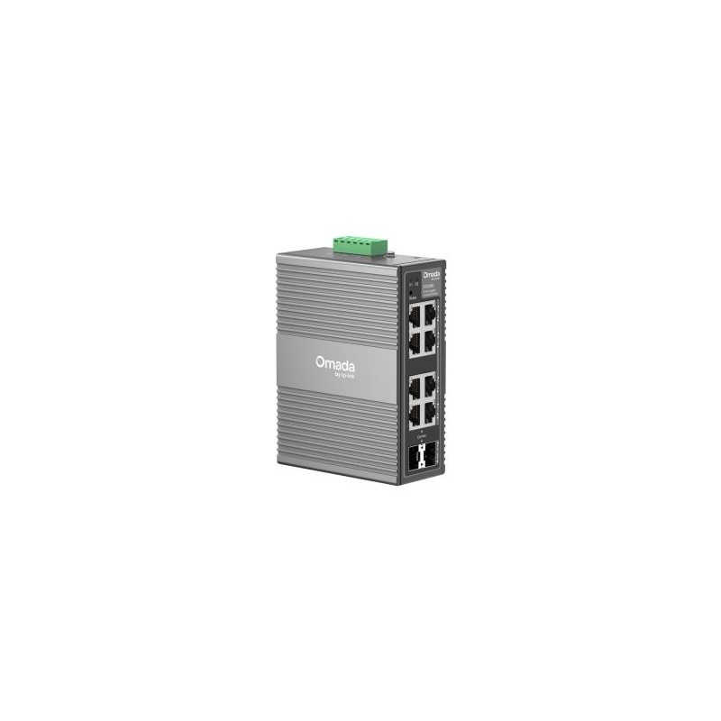 SWITCH GESTIONABLE L2 TP-LINK IES208G 6xRJ45 Gb 2xRJ45/SFP Gb DISEÑO INDUSTRIAL