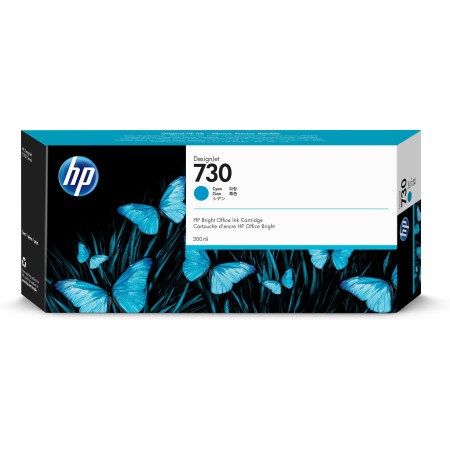 Cartucho tinta hp 730 cian 300ml