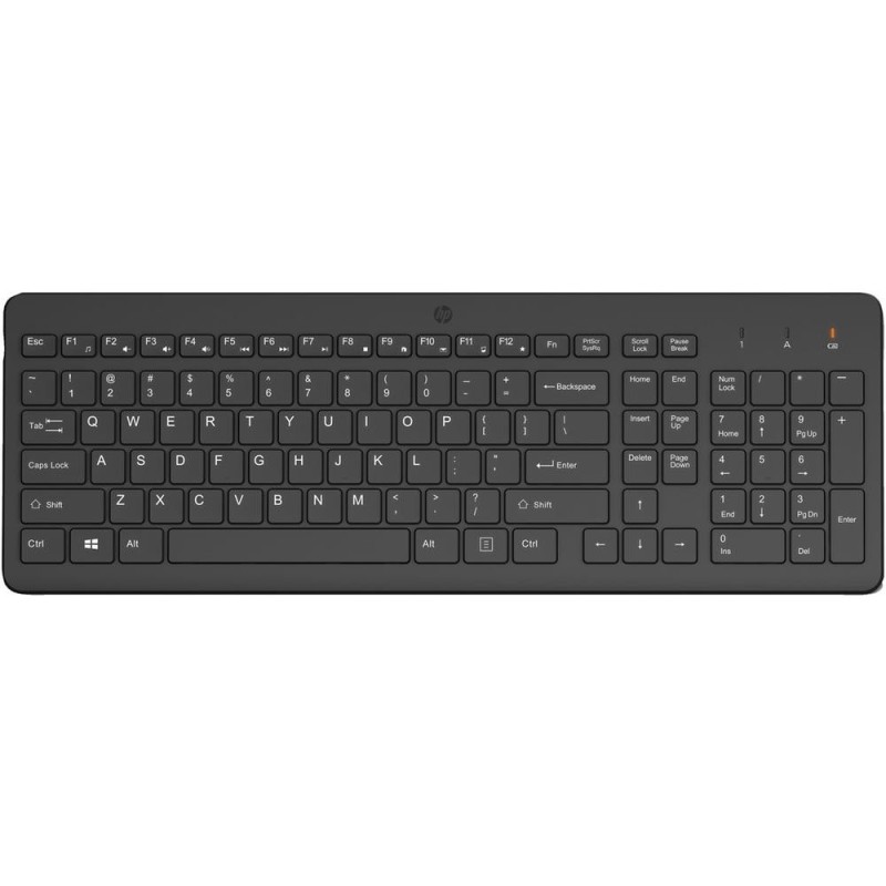 Teclado hp 225 inalambrico negro