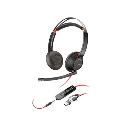 Auriculares poly blackwire 5220 negro