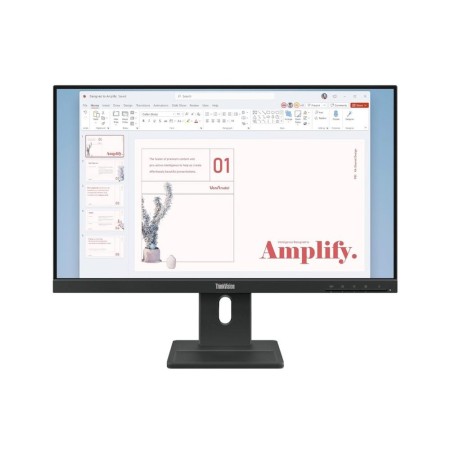 Monitor lenovo thinkvision e24 - 40 23.8 pulgadas fhd 100hz