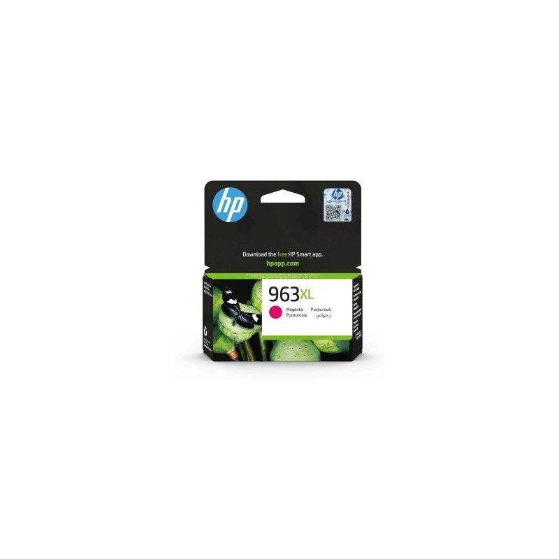 CARTUCHO HP Nº 963XL MAGENTA PARA OFFICEJET PRO AIO 9010,9012,9014,9015,9016,9019,9020,9022,9025
