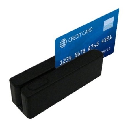 Posiberica Lector Banda Magnética 3 Pistas Usb