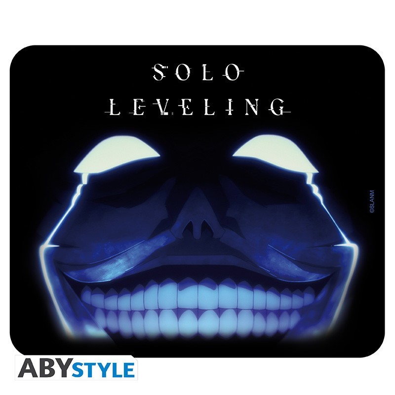 Alfombrilla de ratón flexible abystyle solo leveling estatua de dios