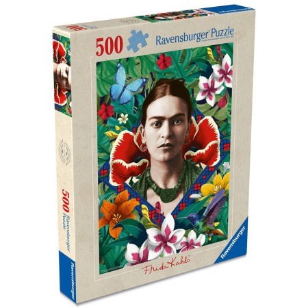 Puzzle frida kahlo blooming fantasy 500 piezas