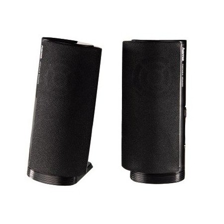 ALTAVOCES 2.0 HAMA JACK 3.5mm ALIMENTADO POR USB ENTRADA PARA AURICULARES CONTROL DE VOLUMEN