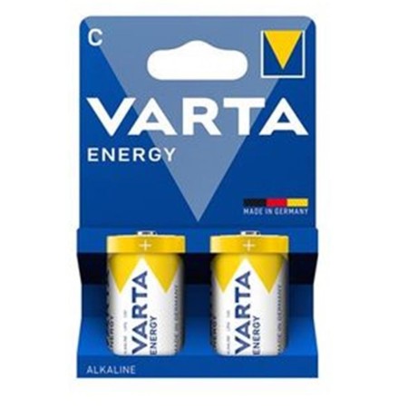 Blister pilas varta alcalinas energy lr14 c - 2 pilas