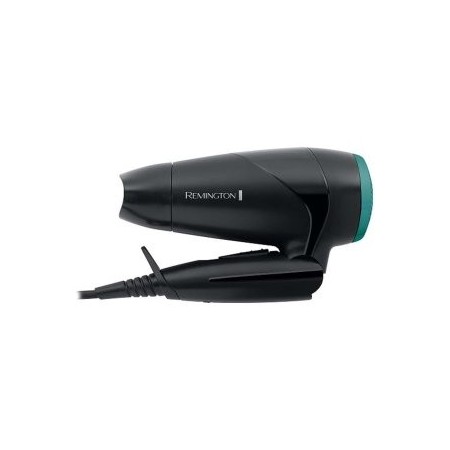 SECADOR DE PELO REMINGTON D1500 COMPACTO 2 AJUSTES 2000W DIFUSOR EXTRAIBLE COLOR NEGRO