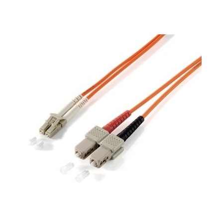 CABLE FIBRA OPTICA MULTIMODO LC/SC 62,5/125 LSOH 1M COLOR NARANJA