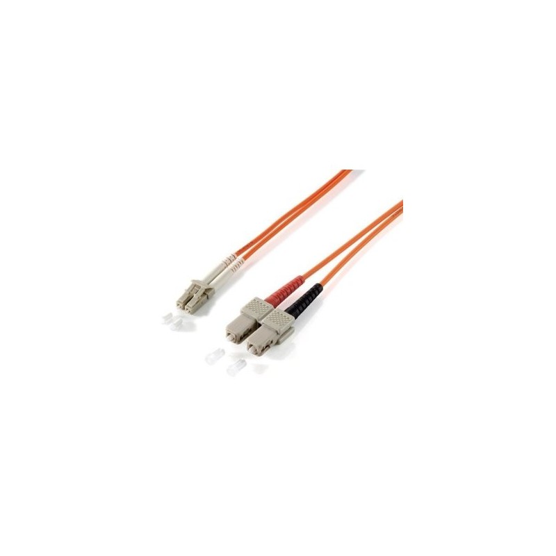 CABLE FIBRA OPTICA MULTIMODO LC/SC 62,5/125 LSOH 1M COLOR NARANJA