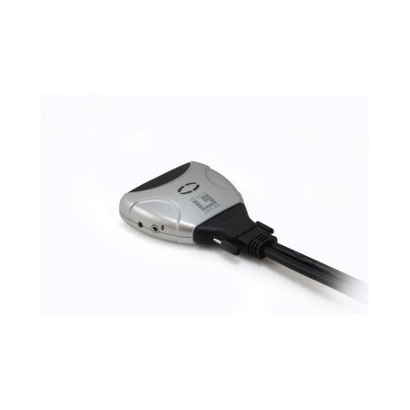 CONMUTADOR AUTOMATICO LEVEL ONE V/T/M 1a2 CPUs DVII USB CON AUDIO CABLES INCLUIDOS KVM-0260