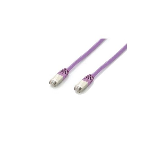 LATIGUILLO APANTALLADO S/FTP CATEGORIA 6A HF 5M COLOR PURPLE