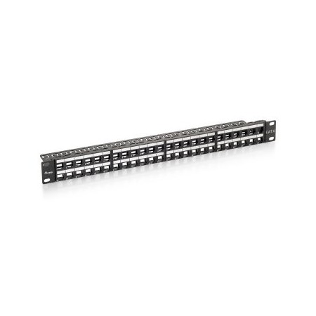 PATCH PANEL VACIO UTP CAT.6 48 PUERTOS KEYSTONE SLIM 1U