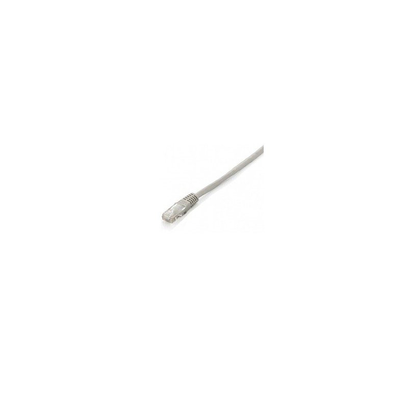 Cable red equip latiguillo rj45 u - utp cat6 0.25m gris