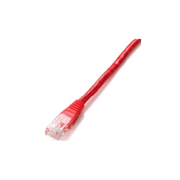 Cable red equip latiguillo rj45 u - utp cat6 0.5m rojo