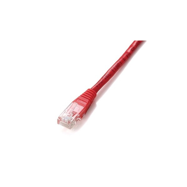 Cable red equip latiguillo rj45 u - utp cat6 1m rojo