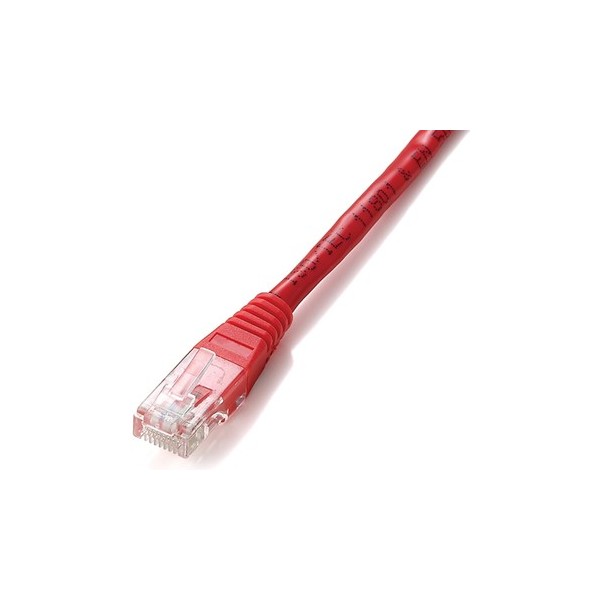 Cable red equip latiguillo rj45 u - utp cat6 10m rojo
