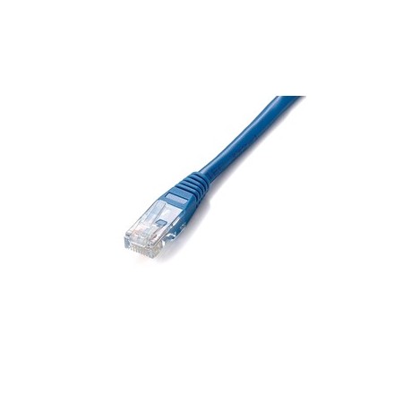 Cable red equip latiguillo rj45 u - utp cat6 1m azul