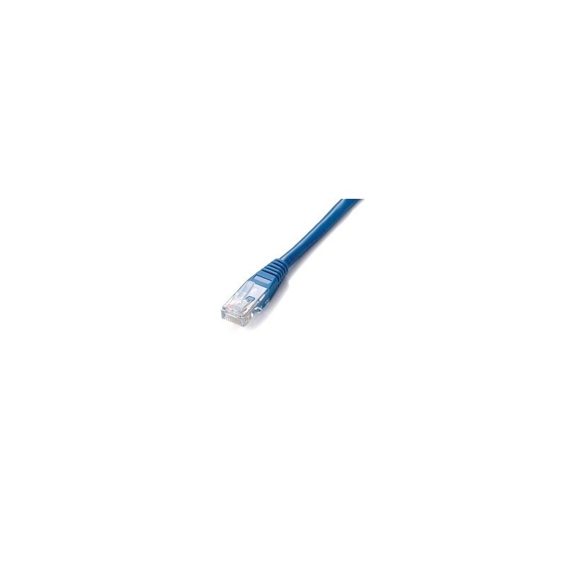 Cable red equip latiguillo rj45 u - utp cat6 3m azul