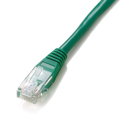 Cable red equip latiguillo rj45 u - utp cat6 0.5m verde