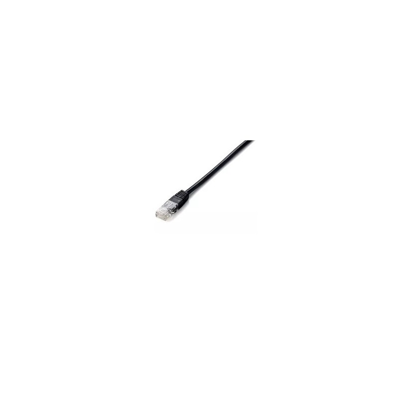 Cable red equip latiguillo rj45 u - utp cat6 5m negro