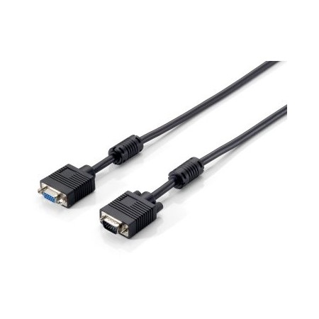 CABLE ALARGO SVGA EQUIP 3COAX MACHO - HEMBRA 15M CON FERRITAS 118805