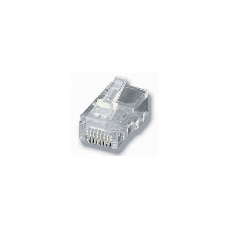 KIT 100 CONECTORES RJ45 EQUIP TELEFONIA 121151