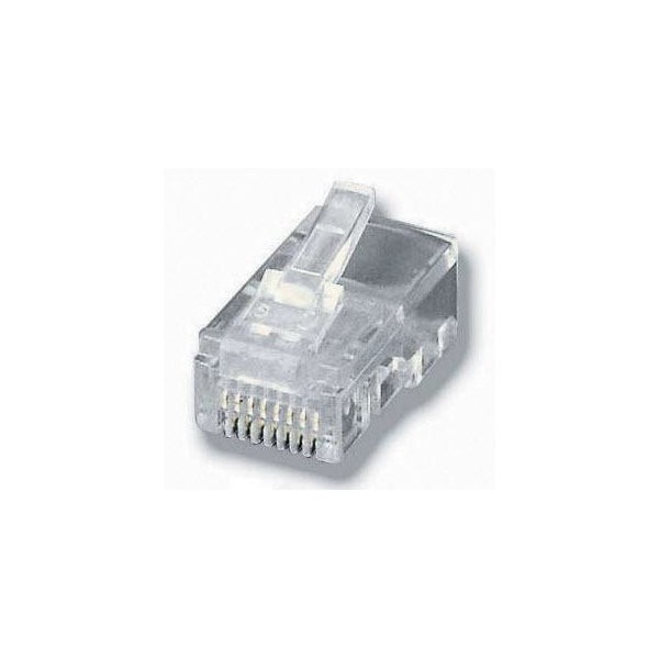 KIT 100 CONECTORES RJ45 EQUIP TELEFONIA 121151