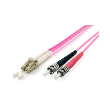 CABLE FIBRA OPTICA MULTIMODO LIBRE HALOGENOS LC/ST 50/125u 1M OM4