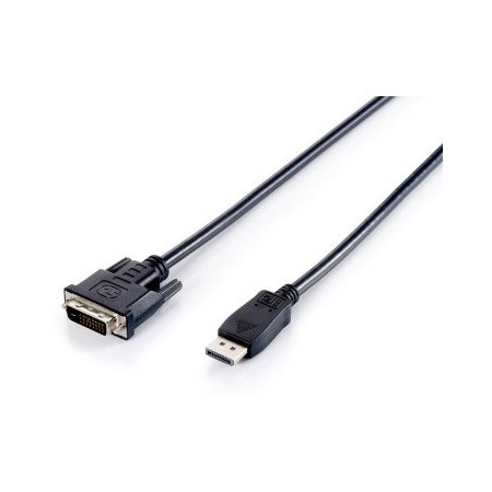 CABLE DISPLAYPORT MACHO A DVI (24+1) MACHO 2MTS EQUIP