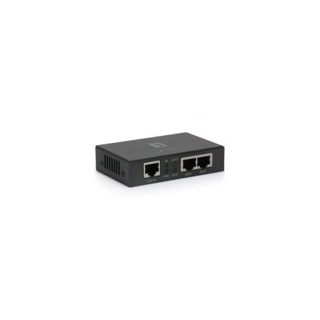 POE EXTENDER LEVEL ONE POR-0103 2 PUERTOS PoE+ EXTIENDE 100m