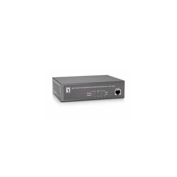 SWITCH LEVEL ONE GEP-0522 NO GESTION 5P 10/100/1000 4P POE PLUS 65W