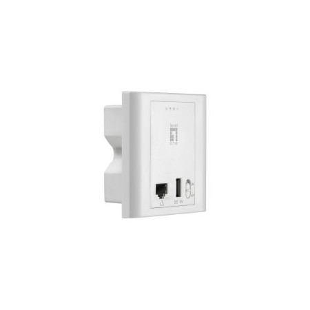 PUNTO DE ACCESO INTERIOR WIFI LEVEL ONE WAP-6221 300N POE PARA MONTAJE EN PARED CAJA 86MMX86MM PUERT