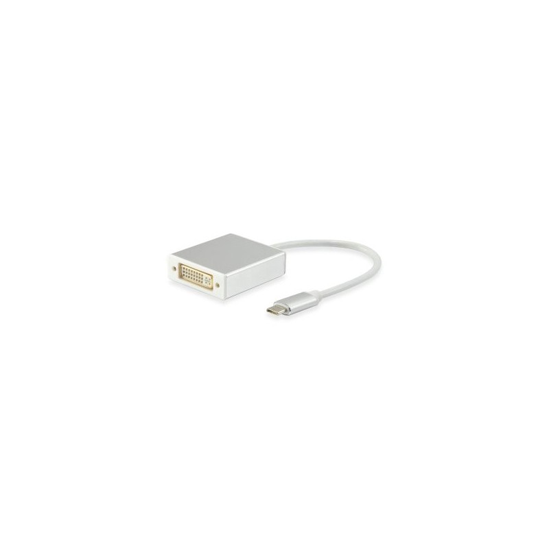 ADAPTADOR USB-C EQUIP 133453 A 1xDVI-I HEMBRA 0,15M