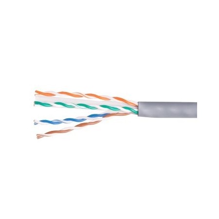 BOBINA EQUIP CATEGORIA 6 U/UTP RIGIDO 305M LSOH LIBRE HALOGENOS