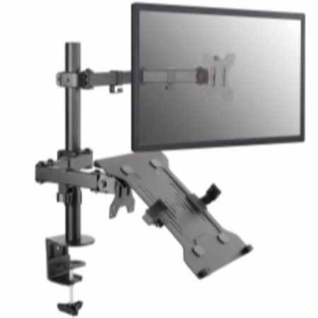 Soporte equip pantalla mesa 13 pulgadas - 32 pulgadas doble brazo 2 monitores o 1 monitor + 1 portatil (bracket para portatil in