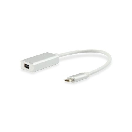 ADAPTADOR USB-C EQUIP 133459 A 1xMINI DISPLAYPORT HEMBRA CAJA ALUMINIO