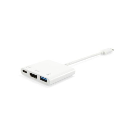 ADAPTADOR USB-C EQUIP 133461 A 1xHDMI HEMBRA 1xUSB-C PD 60W 1xUSB-A
