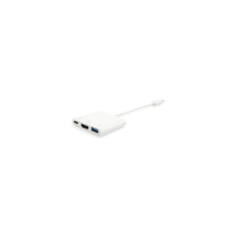 ADAPTADOR USB-C EQUIP 133461 A 1xHDMI HEMBRA 1xUSB-C PD 60W 1xUSB-A