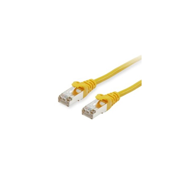 LATIGUILLO APANTALLADO CAT.6A S/FTP LSOH 1M COLOR AMARILLO EQUIP 606303