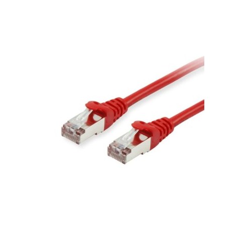 LATIGUILLO APANTALLADO S/FTP CATEGORIA 6A/10G PIMF LOSH 1M COLOR ROJO